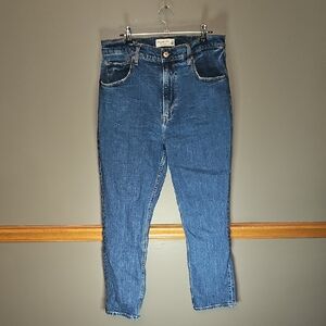 Abercrombie & Fitch Deep Blue Ankle Jeans